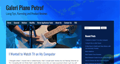 Desktop Screenshot of galeripianopetrof.com