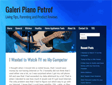 Tablet Screenshot of galeripianopetrof.com